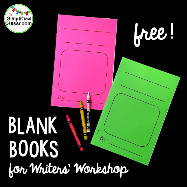 Blank Books for Writers’ Workshop