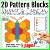 Insects Pattern 2D Shapes Blocks Math Activity Center
