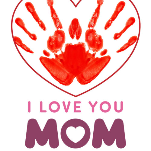 Mothers Day Handprint Painting Craft Gift - Image 4