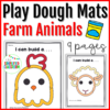 Farm Animal Play Dough Mats for Fine Motor FUN