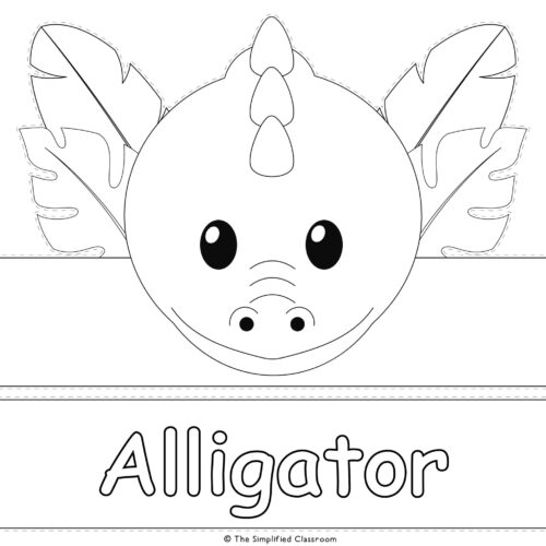 A to Z Letter Animal Crown Crafts FUN ABC Activity - Image 3