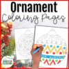 Christmas Ornament Coloring Pages