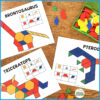 Pattern Block Mats Printable Tangrams Puzzles Dinosaur Pattern Blocks ...
