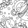 FREE Christmas Bookmarks Coloring Activity - Image 2
