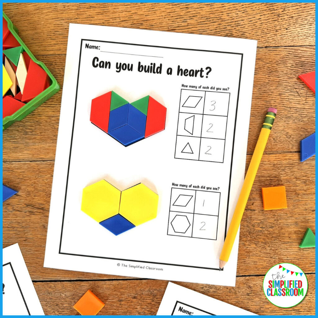 Printable Tangrams Activities Pattern Block Shapes Templates Puzzles ...