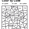 Color by Code Coloring Activities Cactus Cacti Vowel Teams - Image 4