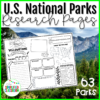 National Park Research Project Pages USA