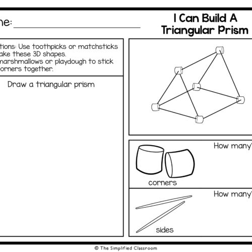 3D Shapes Building Activity - Image 4
