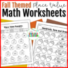Bundle of Fall and Thanksgiving Themed Worksheets and Activities - Image 2