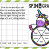 FREE EDITABLE Unicorn Spin and Graph Math Game - Image 2