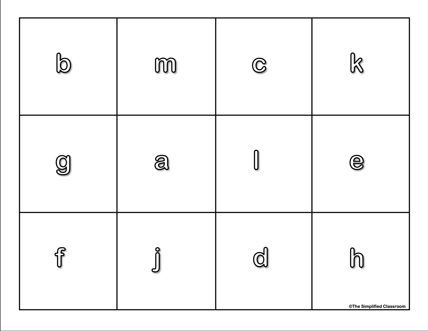 FREE Letter and Number Matching Puzzles Zoo Animals - Image 3