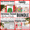 Bundle of Christmas Themed Worksheets and Activities