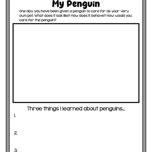 Penguin Printables Activity Set - Image 3