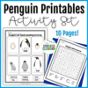 Penguin Printables Activity Set