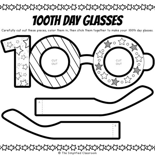 100th Day of School Activity Set - Image 3