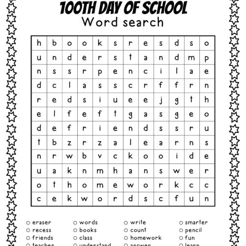 100th Day of School Activity Set - Image 4