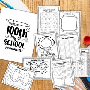 100th Day of School Activity Set - Image 2