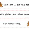 FREE Winter Build a Sentence Literacy Center with Gingerbread Man - Image 3