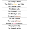 FREE Farm Animal Matching Sentences to Picture Literacy Center - Image 4