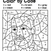 Color by Code Activities Martin Luther King Jr. MLK Addition and Subtraction - Image 2