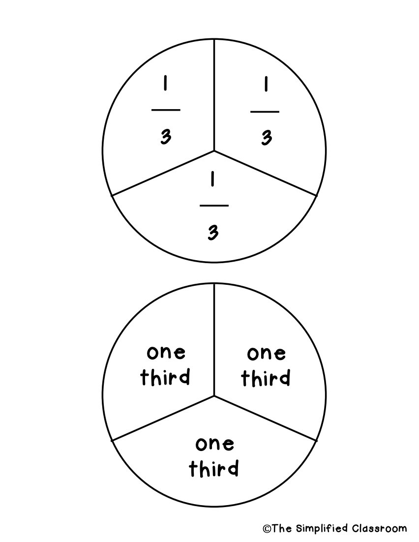 FREE Fraction Puzzles Visual for First Grade - Image 2