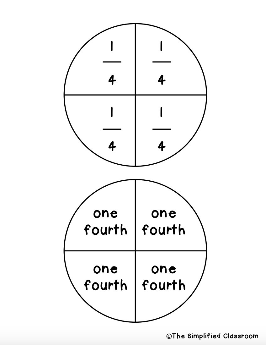 FREE Fraction Puzzles Visual for First Grade - Image 3