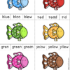 FREE Color Word Clip Cards Literacy Center - Image 2