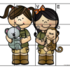FREE Letter and Number Matching Puzzles Zoo Animals - Image 4