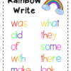 Word Work Posters and Worksheets for ANY Words, ALL Year! - Image 2