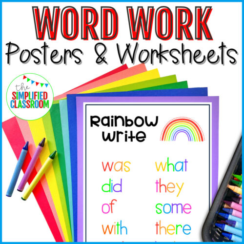Fun Ways to Practice Spelling Words Word Work Stations Activities Centers