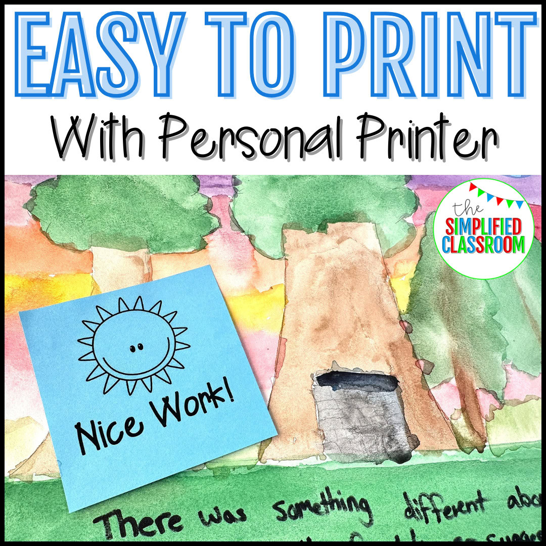 Printable Encouragement Notes Positive sticky note template with pre-designed uplifting messages for students.