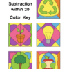 Color by Code Coloring Activities Earth Day Addition and Subtraction within 20 - Image 4
