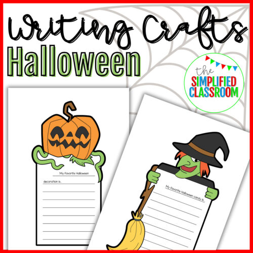 Halloween Writing Crafts