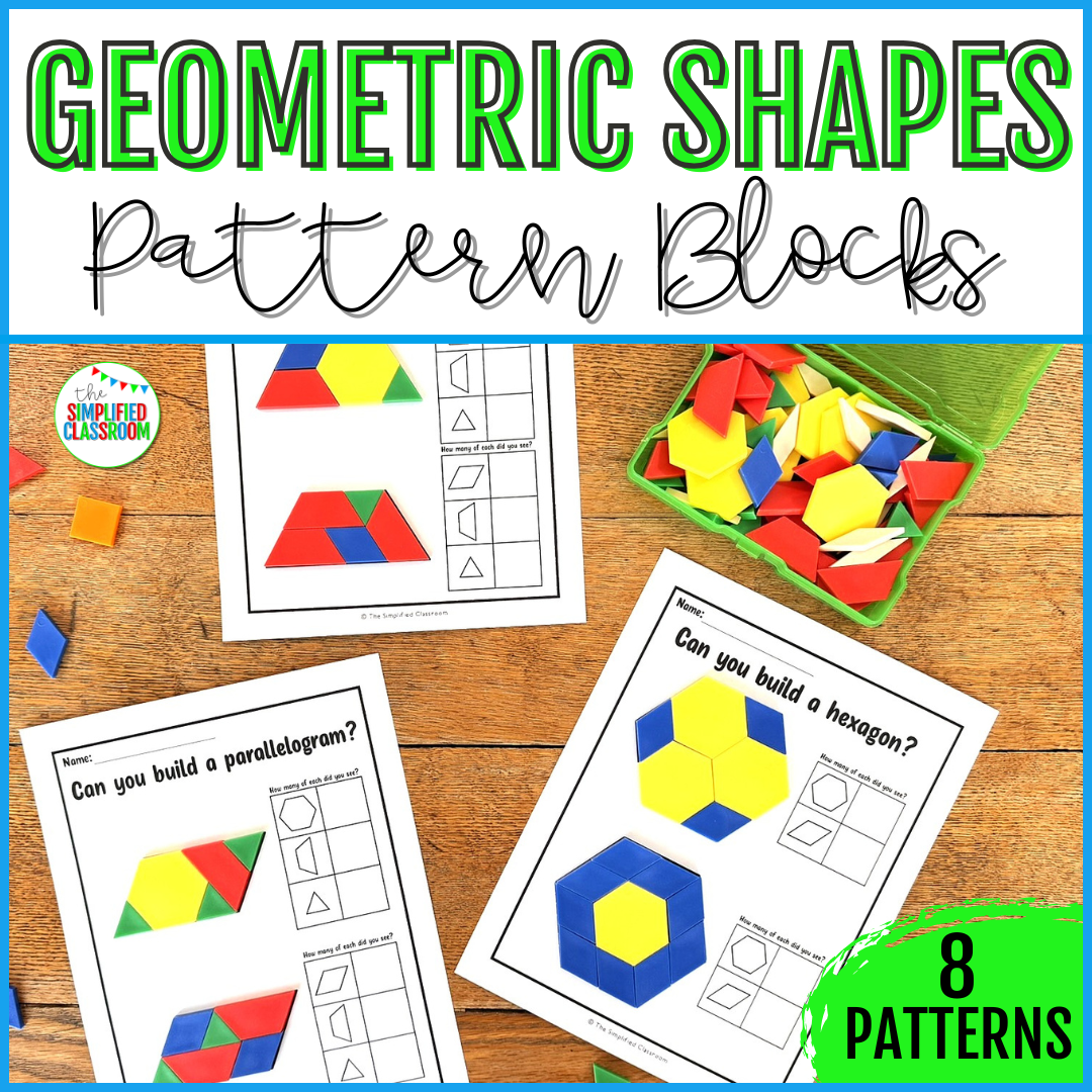 Unlocking Math Magic: Creative Ways to Use Pattern Blocks and Task Cards in Your Elementary Classroom