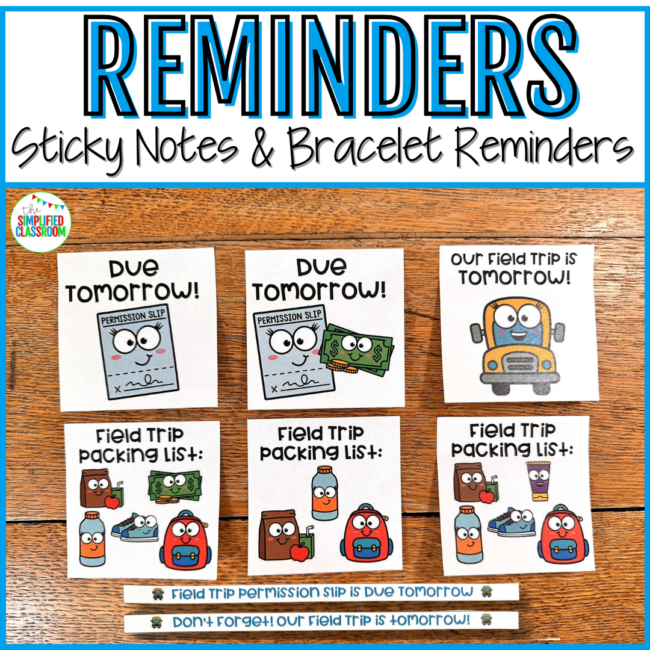 Field Trip Permission Slip Editable Zoo Pumpkin Patch Field Trip Letter Reminder - Image 4