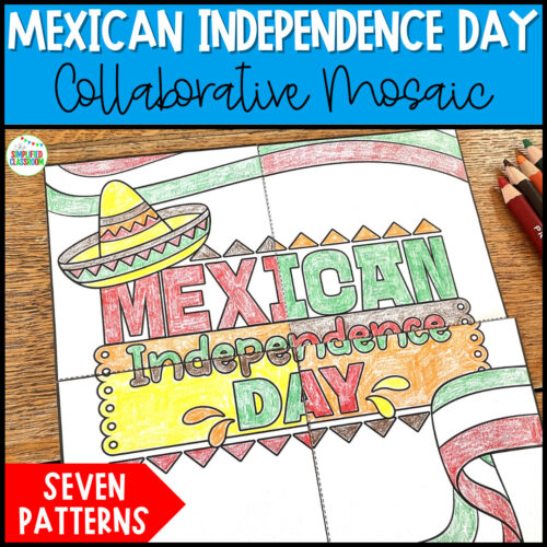 Classroom Mexican Independence Day craft activity