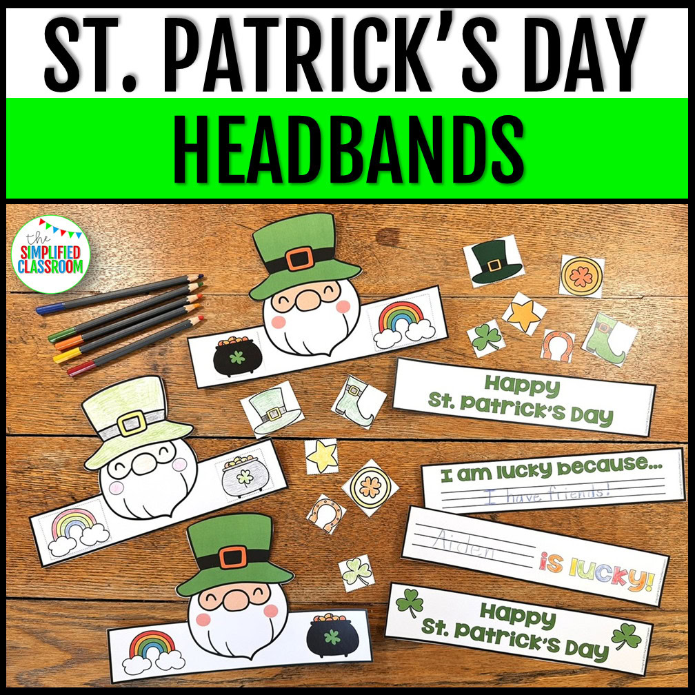 st patricks day headbands
