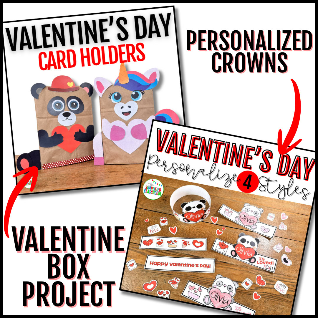 Valentines Day Party Letter Editable Class Valentine Exchange Template - Image 4